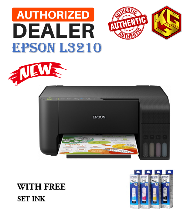 Epson EcoTank L3210 A4 All-in-One Ink Tank Printer | Lazada PH