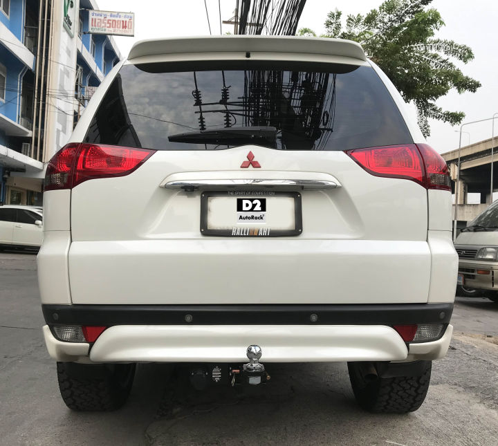 ชุดลากเรือ-แบบซ่อนคาน-ลากพ่วง-pajero-sport-ปาเจโร่-สปอร์ต-ตะขอลาก-towbar-hitch-สำหรับ-pajero-sport-ลากเทรลเลอร์-กันชนลากเรือ-หางลากเรือ