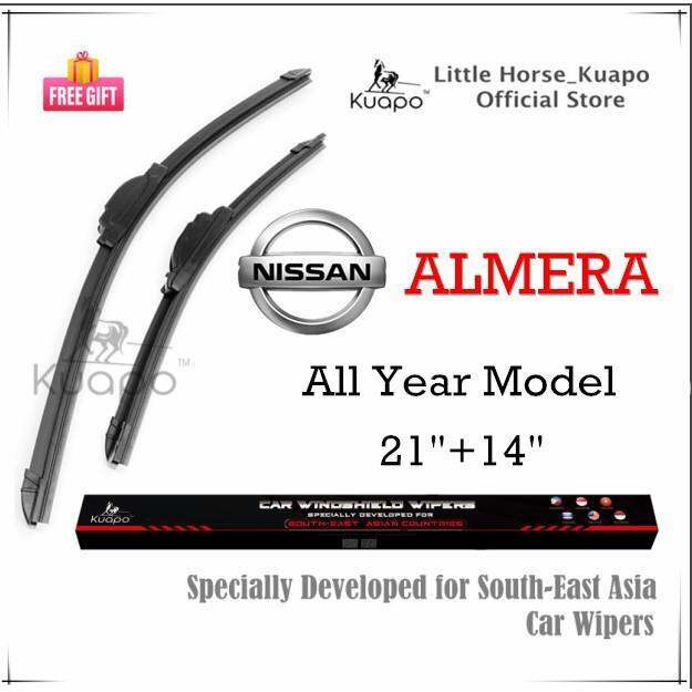 Nissan ALMERA Wiper Blade Set/Pair for All Year Model Car Window Wiper