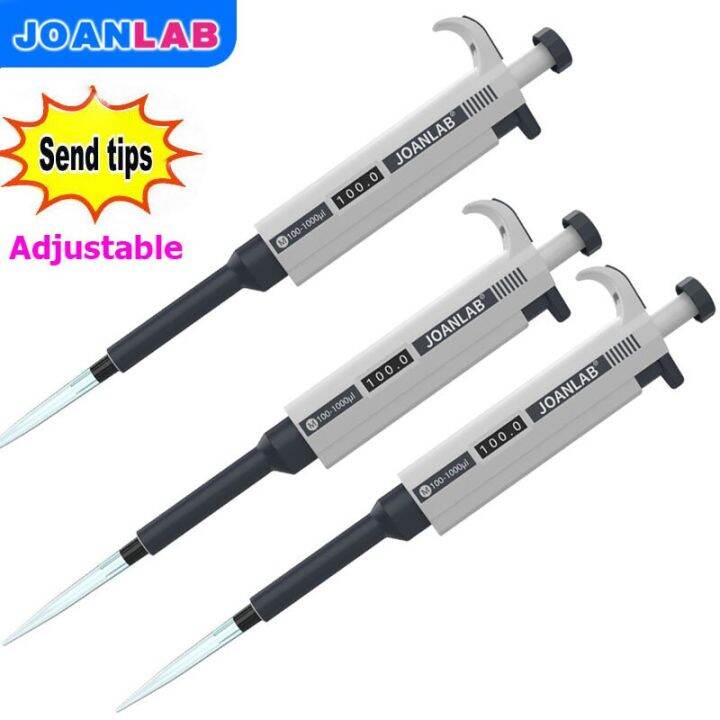 JOANLAB Single Channel Manual Adjustable TopPette Pipette Pipettor