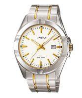 นาฬิกาข้อมือ Casio รุ่น MTP-1308SG-7A นาฬิกาผู้ชาย สีเงินทอง สายสแตนเลส กันน้ำ ของแท้ 100% ประกันศูนย์เซนทรัล 1 ปี