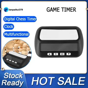 YS YS-902 Chess Timer Chess Clock for Go Tournament(Yellow English Version)