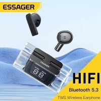 Essager E90 TWS Earphones Bluetooth Headphone With Mic Wireless Headset With Charging Case Power Display Touch Control Earbuds Over The Ear Headphones