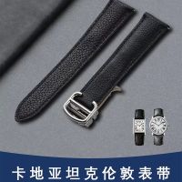 【Hot Sale】 Applicable to K card D Y sub-tank strap double-sided calfskin folding buckle double tail strap with