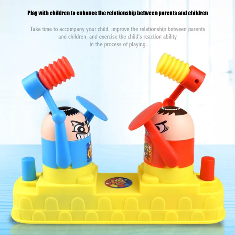 Boxing Table Game Joyful Fighting Robots Kids Board Games Punching Soft  Hammer Parent-Child Combat Doll Stress Relief Toys Flexible Control  Intensely | Lazada.Vn