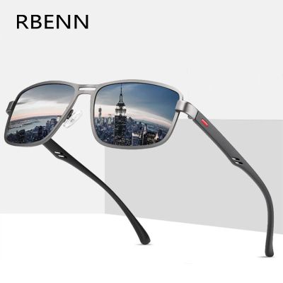 RBENN 2019 New Vintage Sunglasses Men Polarized Retro Brand Designer Square Sun Glasses for Male Driving Glasses Oculos UV400