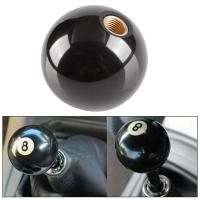 Car Modification Gear Shift Head Billiard Ball Black Black Manual Shift Modification Gear Lever Handle 8 Handle Accessories 8 Shift O4Q5