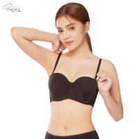 Presea by Wacoal บราเกาะอกมีโครง ถอดสายบ่า Mermaid Bra สีดำ(Black) รุ่น MA1708