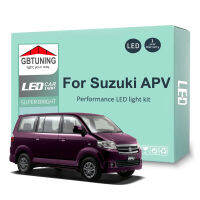 Canbus LED ภายในหลอดไฟชุดสำหรับ Suzuki APV Van 2004-2015 2016 2017 2018 2019รถอ่านโดม Trunk ในร่มโคมไฟไม่มีข้อผิดพลาด