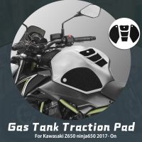 ✿ Motorcycle Anti Strach Fuel Tank Pads Gas Knee Grip Traction Sticker Protector for Kawasaki Z650 Ninja650 Ninjia Z 650 2017-2022