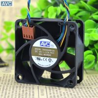 For AVC DS06025B12U P011 60mm 6cm DC 12V 0.70A Pwm server inverter cooling fan