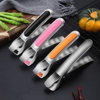 Bowl Dish Plate Gripper Clips Stainless Steel Anti-Scalding Tong Clamp Heat Resistant Silicone Cooking Pinch Kitchen Accessories