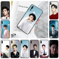 YU103 Kim Soo Hyun Black อ่อนนุ่ม เคสโทรศัพท์ หรับ iPhone XR 7 6s 6 11 5s XS 5 8 SE Max Plus X Pro ปก