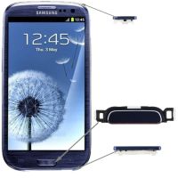 【Fix Oline】สำหรับ Galaxy S III/I9300กุญแจบ้านคุณภาพสูง + ปุ่มพาวเวอร์ + ปุ่มปรับระดับเสียง