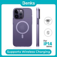 [Benks Official] เคสโทรศัพท์มือถือ กันกระแทก ลาย Benks Ice Sand สําหรับ IPhone 14 Plus Pro Max