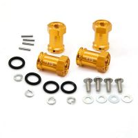 Metal Hex Wheel Hub Extension Adapters for Traxxas 1/16 Mini E-Revo Slash Rally Summit RC Car Upgrade Parts