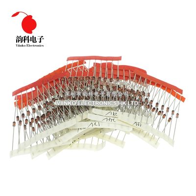 【CC】 14valuesx10pcs 140pcs 1W Zener diode kit DO-41 3.3V - 30V component diy