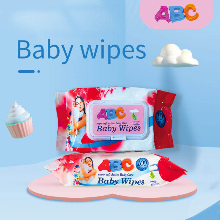 Okbuddy Baby Scent Scented Baby Wipes 60 sheets Pack of 1 wet wipes for