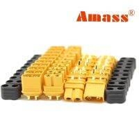 Amass XT60H Plug Connector พร้อมปลอกที่อยู่อาศัย5ชาย5หญิง