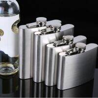 1-20Oz Hip Flasks Portable Outdoor Stainless Steel Decanter Portable Liquor Bottles Drinkware Bar Tool Whisky Flask Wholesale