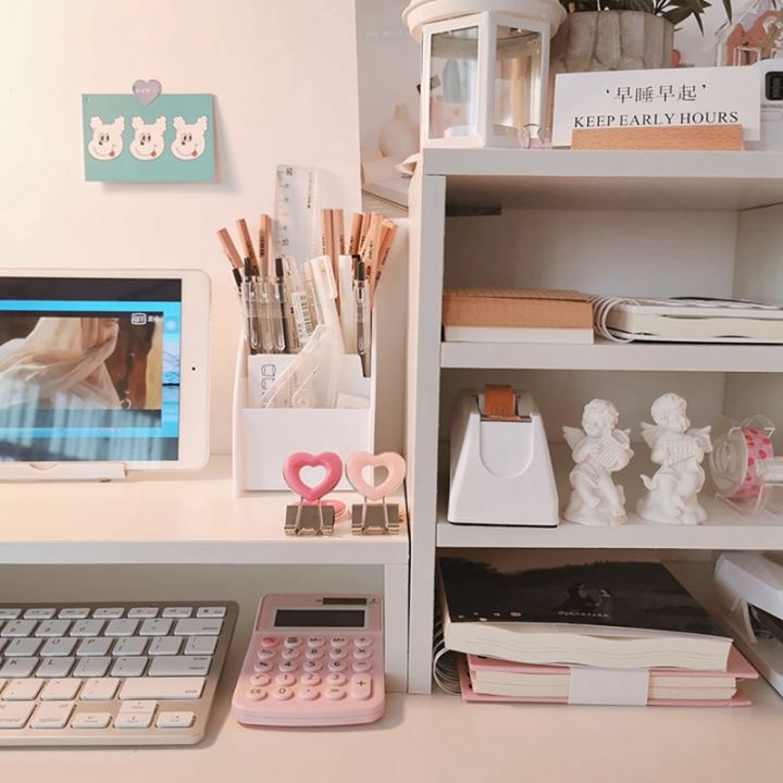 simple-computer-elevated-table-rack-dormitory-three-layer-storage-rack-desktop-bookshelf-girl-cosmetic-sundries-rack