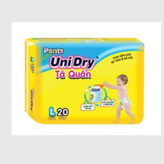 Siêu rẻ tã quần đại unidry size m606-11kg l549-14kg xl4812-17kg - ảnh sản phẩm 1