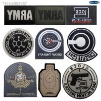 ♘❀▽ Glock Target Shooting Embroidered Fabric Patch CAPSULE CORP Tactical Outdoor Backpack Morale Badge Iron Patches for Clothing DIY