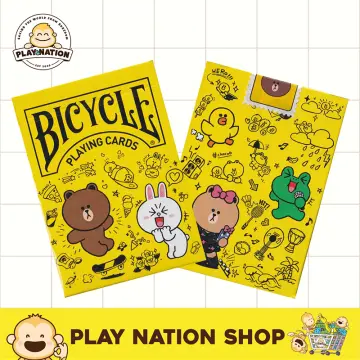 Bicycle line friends online playing cards