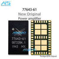 2ชิ้นล็อต77643-61 PA IC สำหรับศัพท์มือถือเครื่องขยายเสียง IC SKY77643-61สัญญาณโมดูลชิป