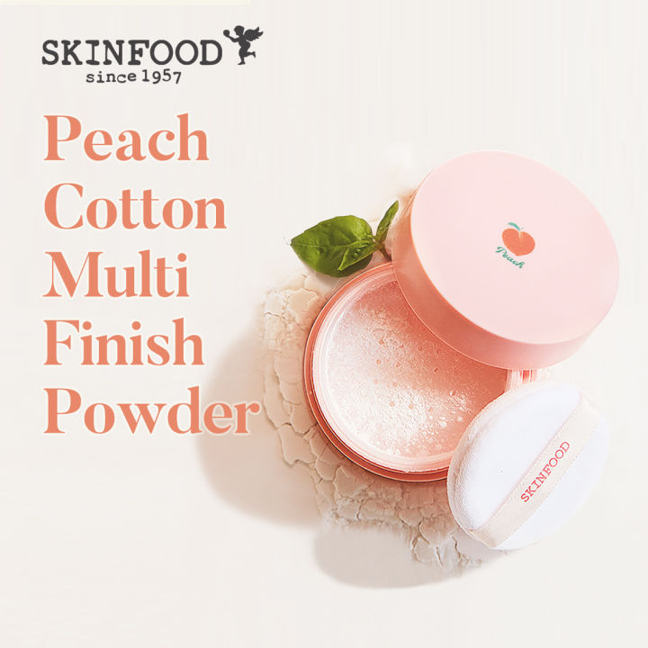 Skinfood Peach Cotton Multi Finish Powder 5g Lazada