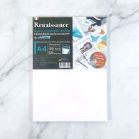 กระดาษ 100 ปอนด์ A4 Renaissance ARTE 190 แกรม (50 แผ่น) กระดาษวาดรูป กระดาษวาดเขียน ร้อยปอนด์ กระดาษร้อยปอนด์