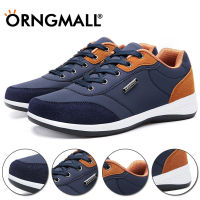 ORNGMALL รองเท้าลำลองวิ่งสำหรับผู้ชายแฟชั่น,รองเท้าวิ่งกลางแจ้งกันลื่นรองเท้ากีฬาระบายอากาศได้ดีรองเท้าใส่เดินรองเท้าวิ่งจ๊อกกิ้ง