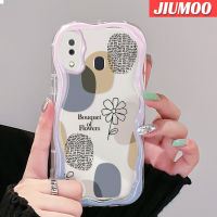 JIUMOO เคสสำหรับ Samsung Galaxy,A31 A32 A20 A30เคส M10s เรียบง่ายเคสเนื้อครีมนิ่มกันกระแทกเคสโทรศัพท์โปร่งใสฝาครอบป้องกันเจลเลนส์กล้องถ่ายรูปป้องกันการตกหล่น