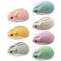 2.4G Wireless Optical Mouse Cute Hamster Cartoon Computer Mice Ergonomic Mini 3D PC Office Mouse For Kid Girl Gift