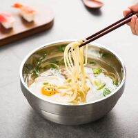 （glistening shop）20CMSoup BowlThickening ลึก RiceBowl HouseholdAnti ลวกก๋วยเตี๋ยวชาม