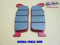 HONDA FORZA (NEW) FRONT DISC BRAKE PADS (CERAMIC TEXTURE)  #ผ้าดิสเบรคหน้า (เนื้อเซรามิค)  สีแดง