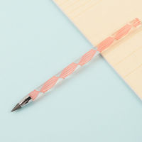 Graceful Crystal plastic pole no ink pen noble no old eternal pencil office stationery