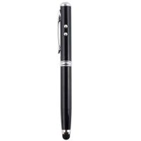 4 In 1 LED Pointer Torch Touch Screen Stylus Ball Pen สำหรับโทรศัพท์มือถือ