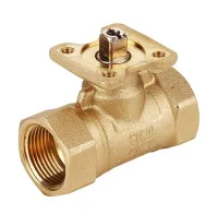 ;[-[; GOGO PN20 Brass Valve 2 Way Ball Valve For HVAC System DN15/DN20/DN25