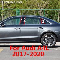 ที่คลุมป้องกันแถบสติ๊กเกอร์สำหรับ Audi A4L 2019 2020 2018 2017หน้าต่างกลางประตูรถคอลัมน์กลาง B C