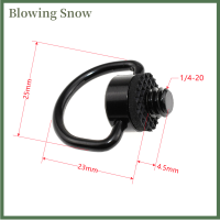 Blowing อุปกรณ์เสริมกล้องสายคล้องไหล่ความปลอดภัยสกรูโลหะ1/4กล้อง Quick STRAP Safe Connection Ring สำหรับ Canon Nikon SONY