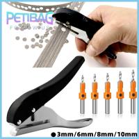 PETIBAG ที่มีคุณภาพสูง เครื่องมืองานไม้ หมวกรูสกรู 3mm 4mm 5mm 6mm 8mm 10mm ที่เจาะรูหนัง คีมเจาะขอบ คีมทำเครื่องหมาย เครื่องมือเจาะรู