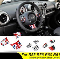 ครอบพวงมาลัยแต่ง Steering Wheel Covers (รุ่น Multi-Function) ลาย Union Jack / Black Jack / Checkered Gen2 BMW MINI R55/R56/R57/R58/R59/R60/R61 (One, Cooper, Cooper S) [สินค้าพร้อมส่ง]