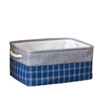 Foldable Clothes Storage Bins Durable Thick Fabric Storage Bag for Dormic Attic Basement Bedroom