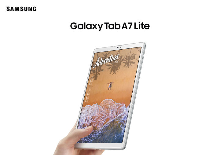 samsung-galaxy-tab-a7-lite-tablets-แท็บเล็ต-โทรได้-ใส่ซิมได้-หน้าจอ-8-7-นิ้ว-mt8768t-หน่วยความจำ-ram-3-gb-rom-32-gb-แบตเตอรี่-5-100-mah-ชาร์จไว-15w