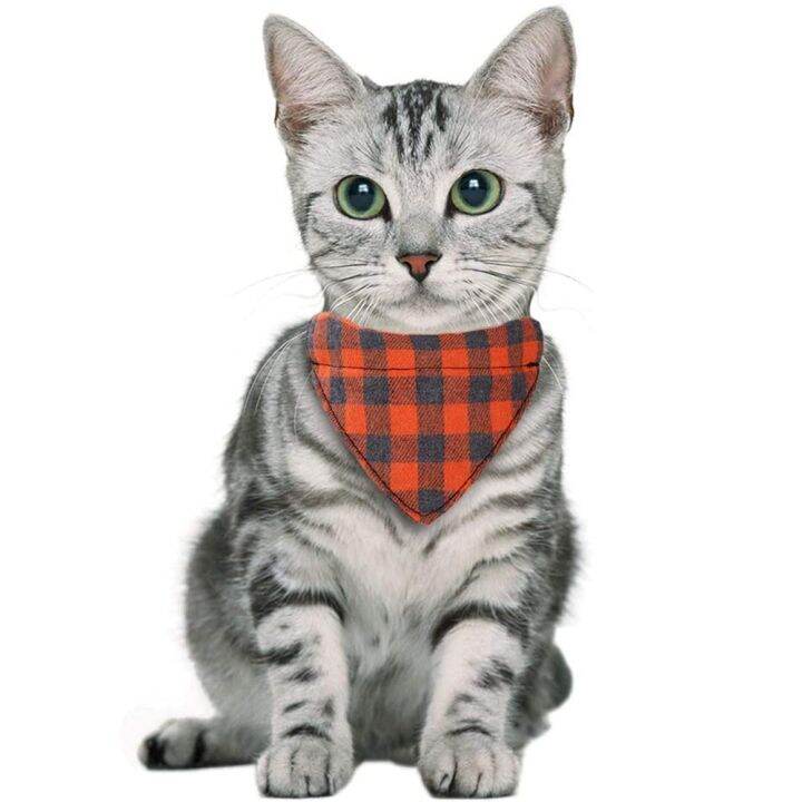 hot-cute-bowtie-cat-collar-breakaway-with-bell-classic-plaid-safety-cat-bandana-collar-set-for-kitty-puppy-adjustable-7-8-10-2-quot