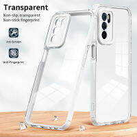 Oppo A16 / A16s Case ,Transparent Hybrid Impact Defender Hard PC Bumper and Soft TPU Shell with Detachable Camera Protection Case for Oppo A16 / A16s