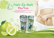 Nước Ép Bưởi Tha Von thùng 250 ml Giúp trẻ hóa da, giảm cân