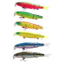 Portable Artificial Bait 88mm 7.2g Practical Luya Bait Two Sections Bright Color Tackle Tool with Hook AccessoriesLures Baits