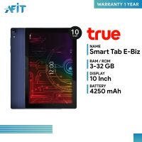 True Smart Tab 4G E-Biz Pro (3+32GB) จอ 10 นิ้ว (แท็บเลตใส่ซิมเล่นเน็ตได้ทุกเครือข่าย ไม่ล็อคซิม) // ประกันศูนย์ทรู 1 ปี